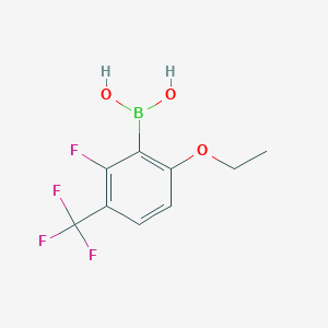 6-Ethoxy-2-fluoro-3-(trifluoromethyl)phenylboronic acid;  98%