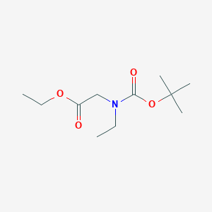 tert-Butyl (ethoxycarbonyl)methylethylcarbamate