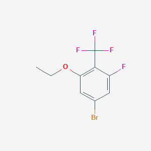 5-Bromo-1-ethoxy-3-fluoro-2-(trifluoromethyl)benzene