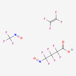 molecular formula C7HF13N2O4 B6330841 Carboxynitroso rubber CAS No. 25067-94-1