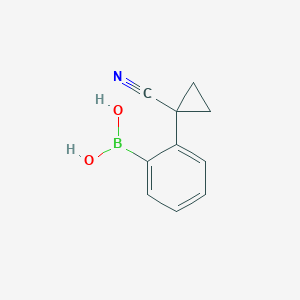 2-(1-Cyanocyclopropyl)phenylboronic acid;  98%