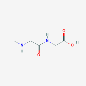 molecular formula C5H10N2O3 B6331184 Sar-Gly-OH CAS No. 38082-72-3