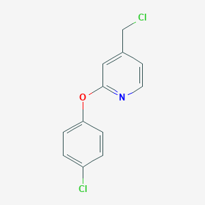 4-Chloromethyl-2-(4-chloro-phenoxy)-pyridine, 95%