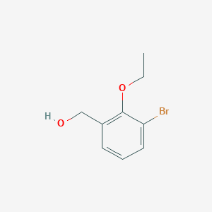 molecular formula C9H11BrO2 B6331503 (3-Bromo-2-ethoxyphenyl)methanol CAS No. 1303899-97-9