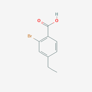 molecular formula C9H9BrO2 B6331510 2-Bromo-4-ethylbenzoic acid CAS No. 51605-87-9