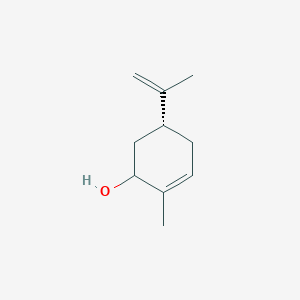 molecular formula C10H16O B6331534 (-)-Carveol, mixture of isomers, 97% CAS No. 308363-12-4