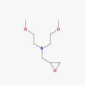 molecular formula C9H19NO3 B6331539 Bis(2-methoxyethyl)(oxiran-2-ylmethyl)amine CAS No. 1240570-66-4