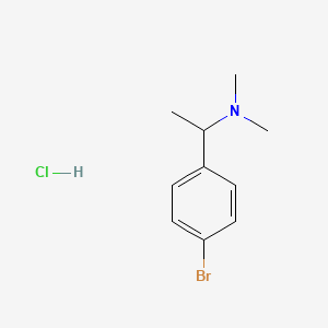 N-[1-(4-Bromophenyl)ethyl]-N,N-dimethylamine hydrochloride