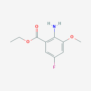 Ethyl 2-amino-5-fluoro-3-methoxybenzoate