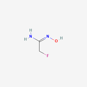 2-Fluoro-N-hydroxy-acetamidine