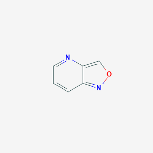 molecular formula C6H4N2O B063319 [1,2]Oxazolo[4,3-b]pyridine CAS No. 173894-73-0