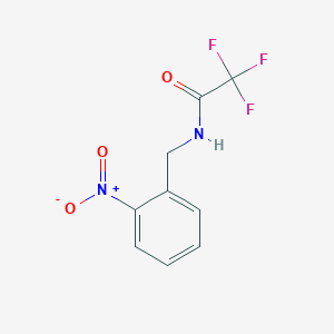B6332083 N-[(2-Nitrophenyl)methyl]-2,2,2-trifluoroacetamide CAS No. 1357626-88-0