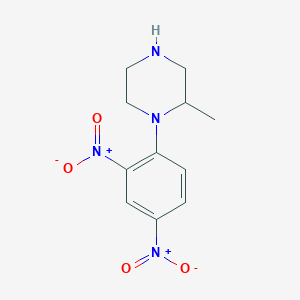 molecular formula C11H14N4O4 B6332385 1-(2,4-Dinitrophenyl)-2-methylpiperazine CAS No. 1240581-60-5