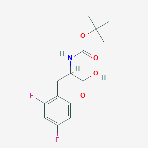 N-(tert-Butoxycarbonyl)-2,4-difluorophenylalanine
