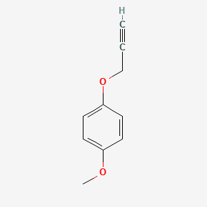 molecular formula C10H10O2 B6332822 1-Methoxy-4-(prop-2-yn-1-yloxy)benzene CAS No. 17061-86-8