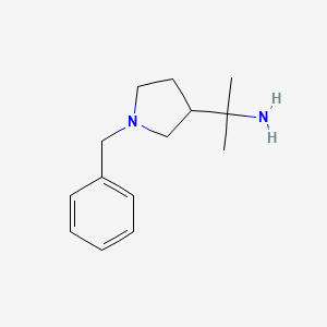 1-(1-Benzyl-pyrrolidin-3-yl)-1-methyl-ethylamine