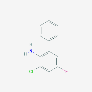 2-Amino-3-chloro-5-fluorobiphenyl