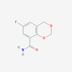 6-Fluoro-4H-benzo[1,3]dioxine-8-carboxylic acid amide
