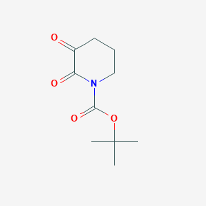 molecular formula C10H15NO4 B6332903 Tert-butyl 2,3-dioxopiperidine-1-carboxylate CAS No. 1936193-52-0