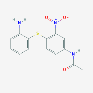 4-Acetamido-2'-amino-2-nitrodiphenyl sulphide