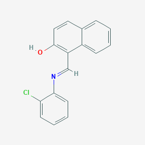 1-[(2-Chloro-phenylimino)-methyl]-naphthalen-2-ol