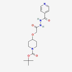 molecular formula C18H26N4O5 B6332973 MFCD31714208 CAS No. 857653-99-7