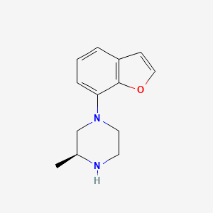 1-Benzofuran-7-yl-3-methyl-piperazine