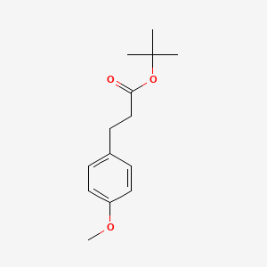 molecular formula C14H20O3 B6333170 Tert-butyl 3-(4-methoxyphenyl)propanoate CAS No. 85277-69-6