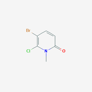 5-Bromo-6-chloro-1-methylpyridin-2(1H)-one