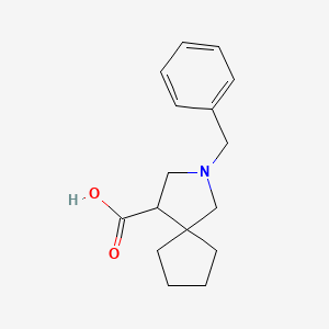 2-Benzyl-2-aza-spiro[4.4]nonane-4-carboxylic acid