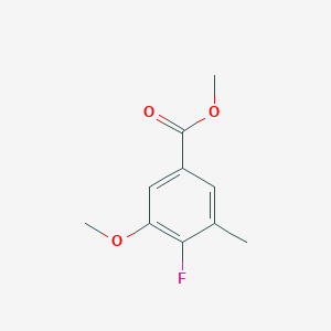 4-Fluoro-3-methoxy-5-methylbenzoic acid methyl ester