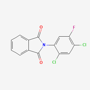 [(2,4-Dichloro-5-fluorophenyl)methyl]-1H-isoindole-1,3(2H)-dione