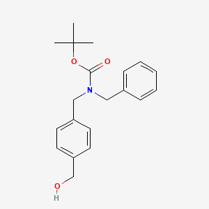 molecular formula C20H25NO3 B6333280 benzyl-(4-hydroxymethyl-benzyl)-carbamic acid tert-butyl ester CAS No. 199982-19-9