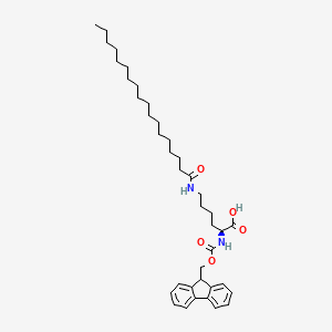 molecular formula C39H58N2O5 B6333429 Fmoc-l-lys(stea)-oh CAS No. 1128181-25-8
