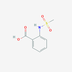 molecular formula C8H9NO4S B063336 2-(Methylsulfonamido)benzoic Acid CAS No. 162787-61-3