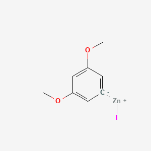 molecular formula C8H9IO2Zn B6333818 MFCD08064072 CAS No. 2246939-72-8