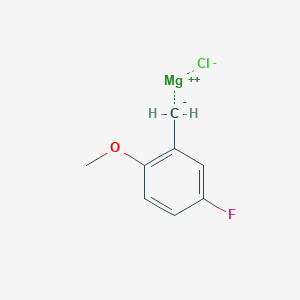 molecular formula C8H8ClFMgO B6333926 MFCD08064076 CAS No. 955124-81-9