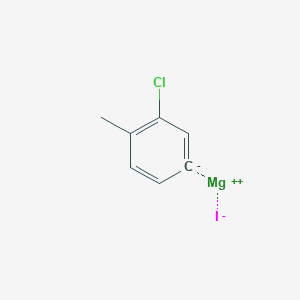 B6333971 3-Chloro-4-methylphenylmagnesium iodide, 0.5M in Diethyl Ether CAS No. 1187163-75-2