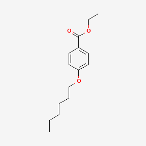 molecular formula C15H22O3 B6334052 Ethyl 4-(hexyloxy)benzoate CAS No. 154845-72-4