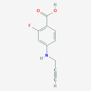 2-Fluoro-4-(2-propyn-1-ylamino)benzoic acid
