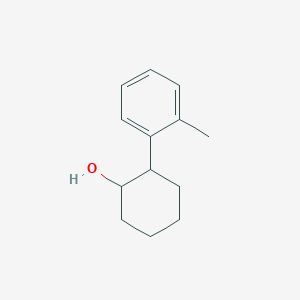 2-(2-Methylphenyl)cyclohexan-1-ol