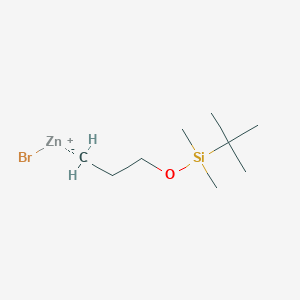 3-(t-Butyldimethylsiloxy)propylzinc bromide, 0.5 M in THF