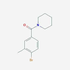 1-(4-Bromo-3-methylbenzoyl)piperidine