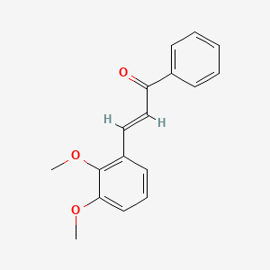 (2E)-3-(2,3-Dimethoxyphenyl)-1-phenylprop-2-en-1-one