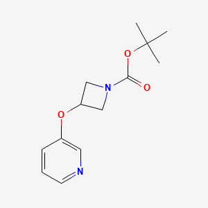 molecular formula C13H18N2O3 B6334368 tert-Butyl 3-(pyridin-3-yloxy)azetidine-1-carboxylate CAS No. 259262-49-2