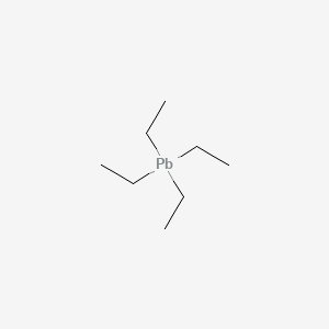 molecular formula Pb(C2H5)4<br>C8H20P B6334599 Tetraethyllead CAS No. 78-00-2