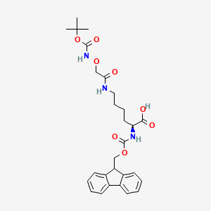 molecular formula C28H35N3O8 B6334669 Fmoc-L-Lys(Boc-Aoa)-OH CAS No. 757960-24-0