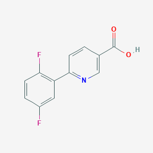 6-(2,5-Difluorophenyl)nicotinic acid, 95%