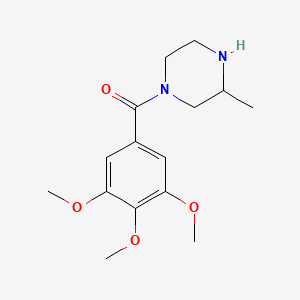 3-Methyl-1-(3,4,5-trimethoxybenzoyl)piperazine