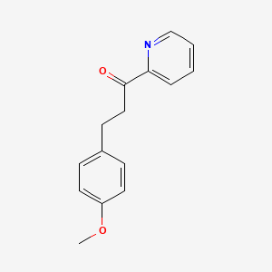 1-(2-Pyridinyl)-3-(4-methoxyphenyl)-1-propanone